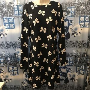 Adorable Julie Brown Dress Size L